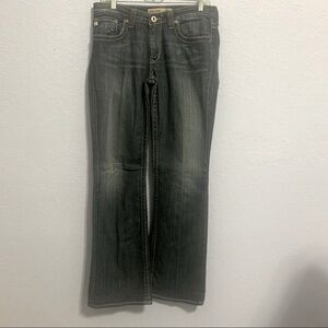 Big Star Maddie Mid-Rise Embroidered Stretch Jeans